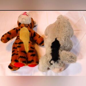 Vintage Sears Winnie the Pooh, Tigger & Eeyore Plush Stuffed Animals